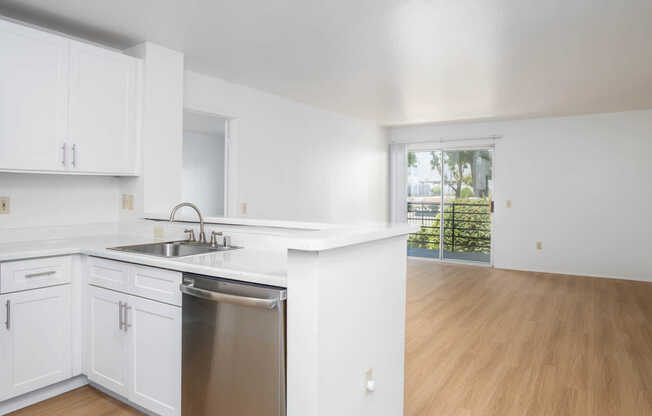 Living Room with Hard Surface Flooring
