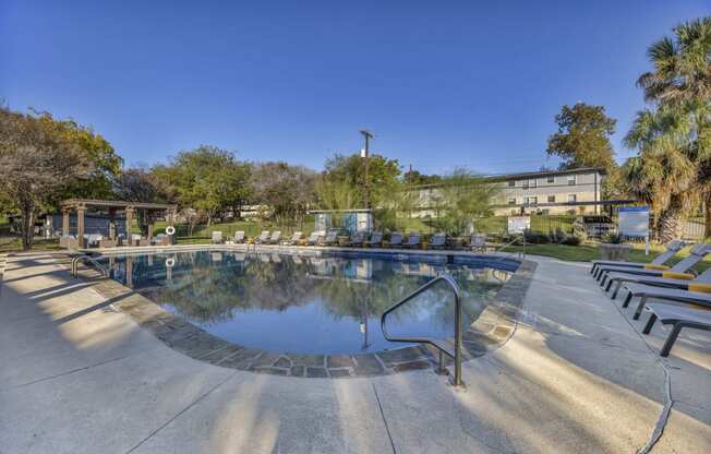 pool  at Sunset Ridge, San Antonio, TX