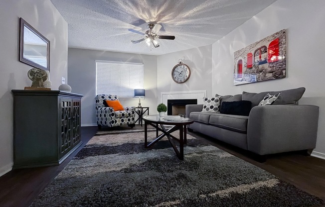 Living Room Area  | Plantation Flats | North Charleston, SC