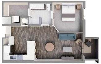 1 bed, 1 bath, $1,355