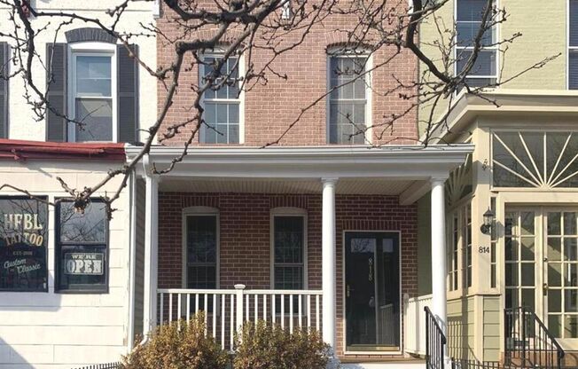Amazingly renovated 3bd 2.5bth rarely available row-house in the heart of Hampden!