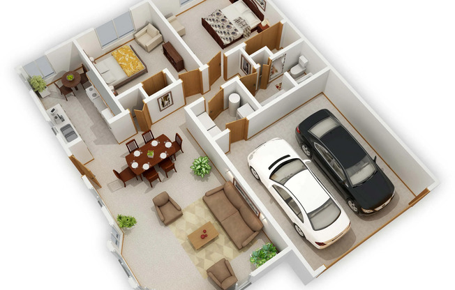 2 beds, 1 bath, 1,118 sqft, $1,945