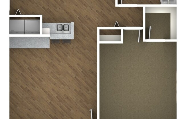 1 bed, 1 bath, 650 sqft, $749