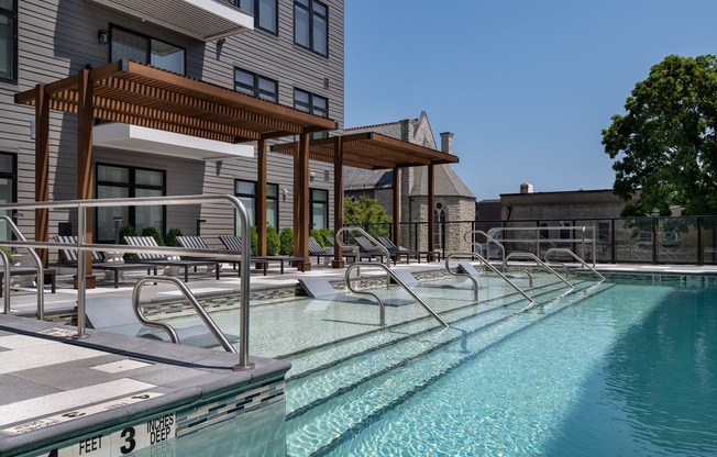 Enjoy relaxing days by the pool and sundeck.