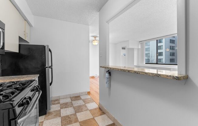 All Utilities Included! Bright Logan Circle 1BR/1BA Condo with Rooftop Views