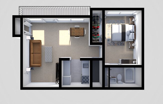 1 bed, 1 bath, $1,148