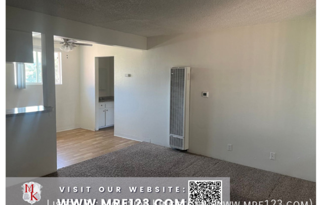 1 bed, 1 bath, 610 sqft, $1,795