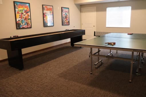 Game Room at Rivers Edge Apartments, Otsego, 55330