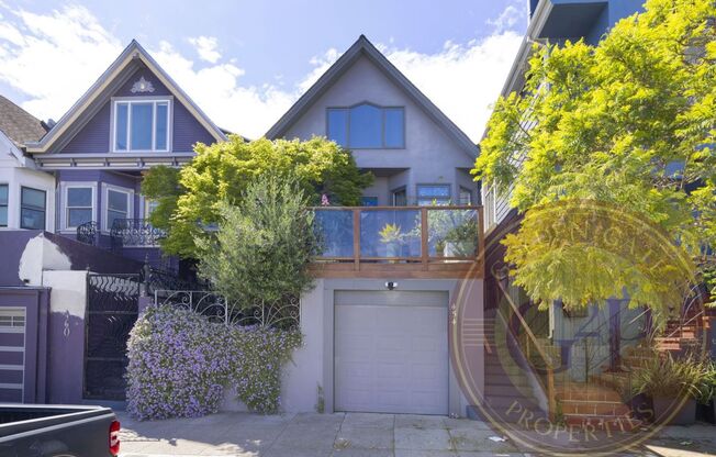 Potrero Hill - 3 BR, 2.5 BA House 1,388 Sq. Ft. - 3D Virtual Tour, Large Private Yard