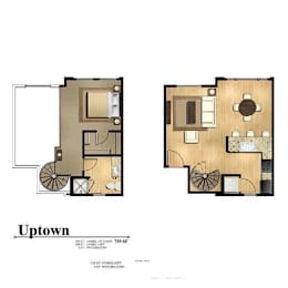 1 bed, 1 bath, 735 sqft, $1,554