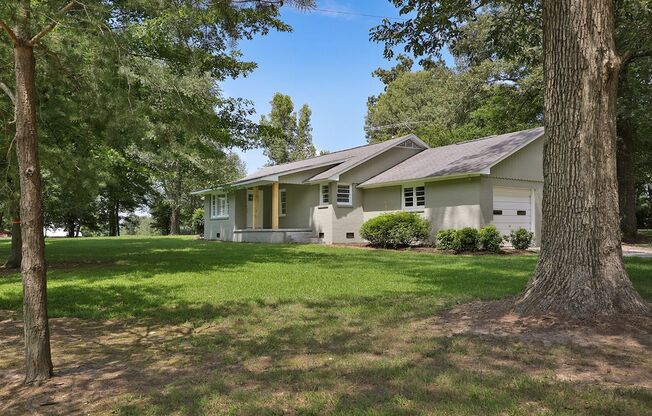 Painted Brick Ranch-Style Home!