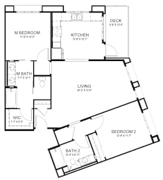 2 beds, 2 baths, 1,157 sqft, $4,421