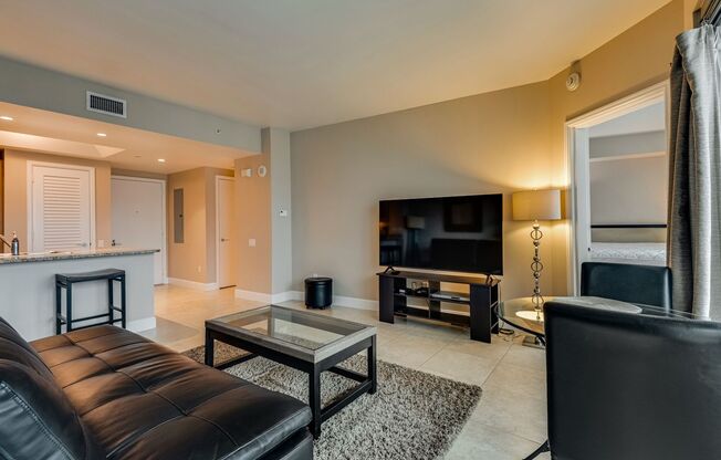 Turnberry Towers 1904E-Strip/Golf/City Views from this Fully Furnished 1Bd Residence