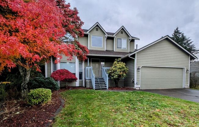 Luxury South Tacoma Home For Rent - Corner Lot, Fenced Yard, Updated Finishes & More! AVAIL 12/15