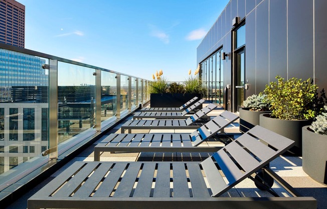 4Marq - Rooftop Area with Loung Chairs