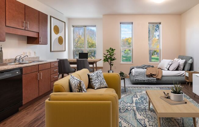 Studio, 1 bath, 427 sqft, $1,440, Unit 310