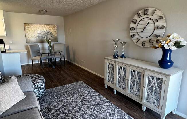 Living room at Tuscany Apartments, San Angelo, Texas