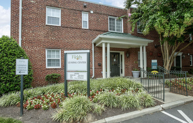 Leasing Office Exterior at The Fields of Silver Spring, Silver Spring, MD