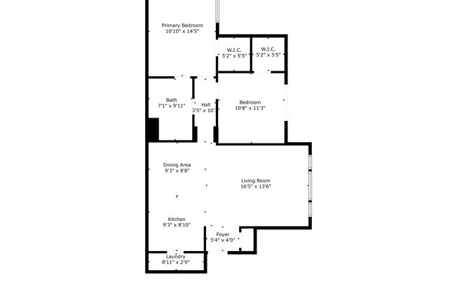 2 beds, 1 bath, 948 sqft, $1,750, Unit 173
