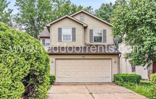 Warren Township, 3 Bed, 2.5 Bath, 2 Story, New Carpet!