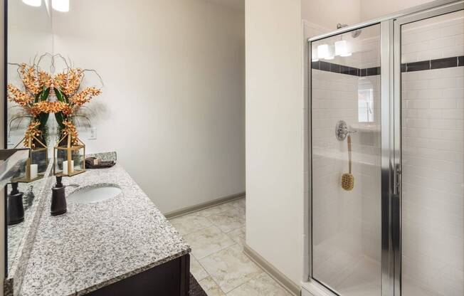 Bathroom with Available Walk-in Shower