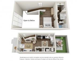 1 bed, 1 bath, 749 sqft, $1,325