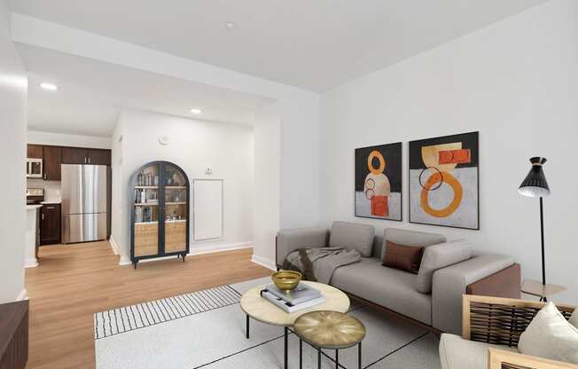Spacious living rooms -  The Republic Apartments