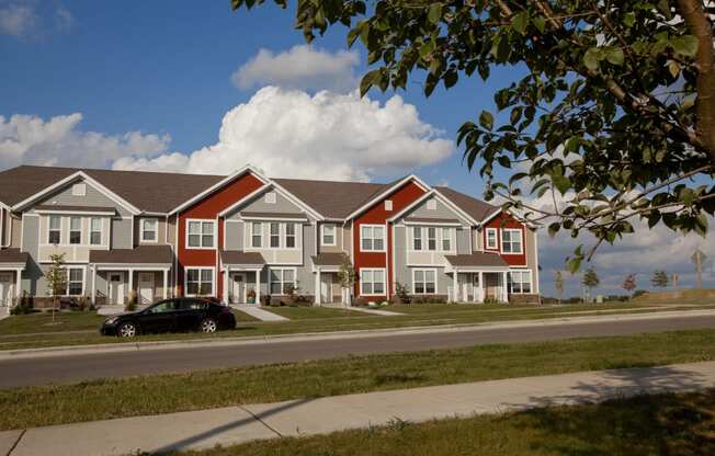 Elegant Exterior View at One Glenn Place, Fitchburg