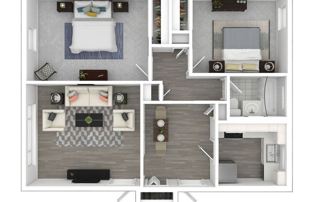 2 beds, 1 bath, 767 sqft, $2,895