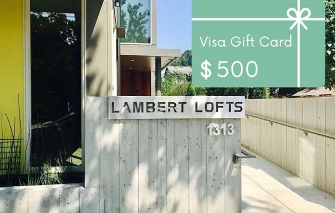 $500 Visa Gift Card! Top Floor Modern Studio w/ W&D, D/W, and Condo Finishes!