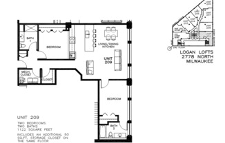 2 beds, 2 baths, 1,122 sqft, $2,595, Unit 2778-209