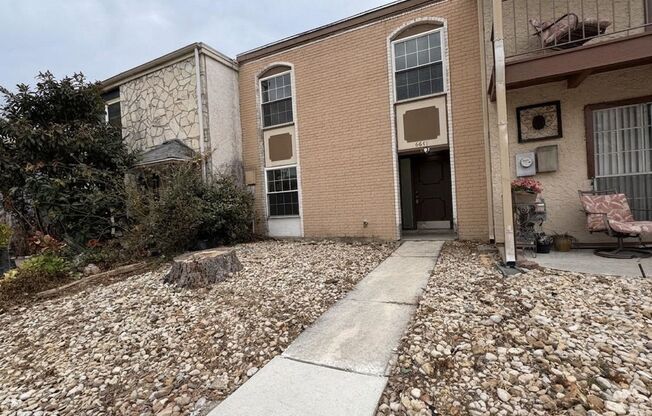 This 3BD/2.5BA two-story home in Babcock Place has been completely updated