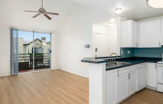 Living Room with Hard Surface Flooring