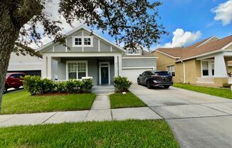 Available NOW! Beautiful 1 story home directly across from community pool! Backyard backs up to conservation! Call today to scheduel a showing!