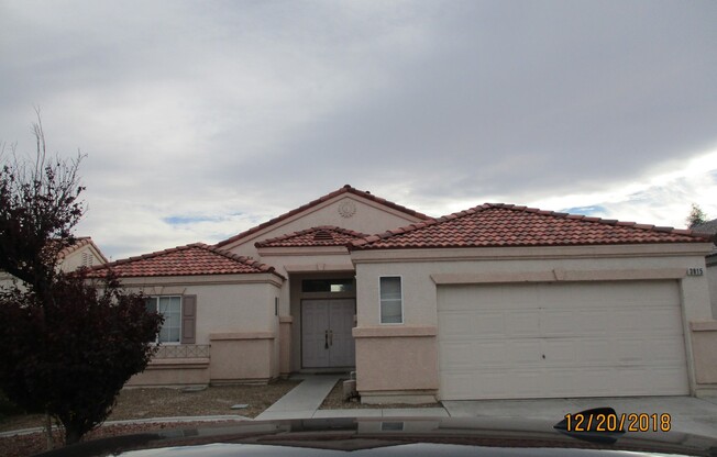SPACIOUS Single Story in NLV!