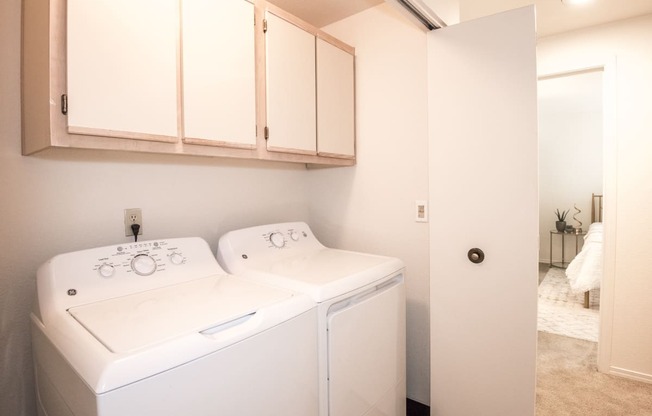 St Marys Woods Model Full Size Washer and Dryer