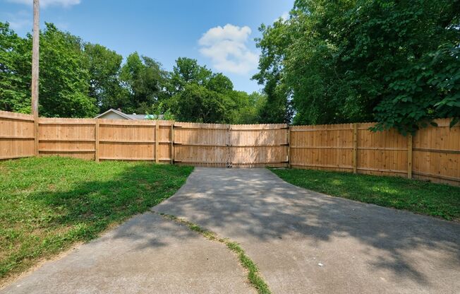 Single Family Home w/ Fenced in Backyard