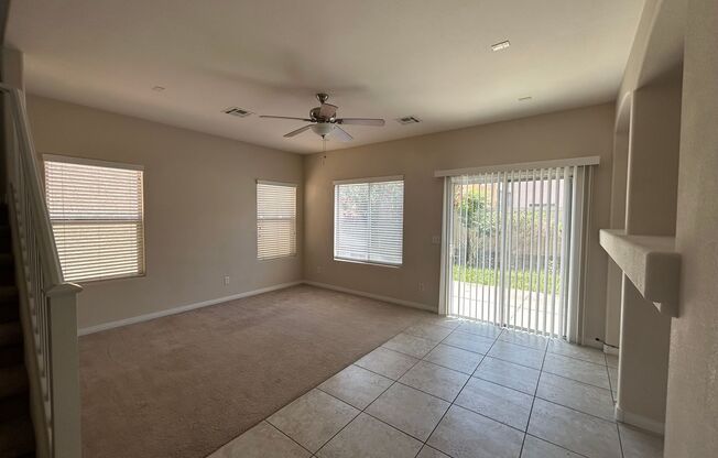 South west single family home with split garages