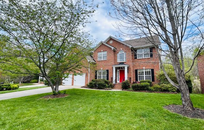 Incredible 4 bedroom/5 bath Tri-level home in Willoughby Park in NW Greensboro with finished basement/5000 sq ft/2 car-garage