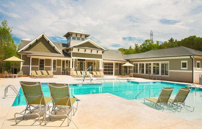 Pool at Ansley at Roberts Lake, Arden