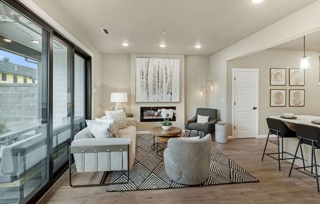 Luxury Townhome for Lease at the Courtyards at Hidden Crest - 7009 NE 132nd Way