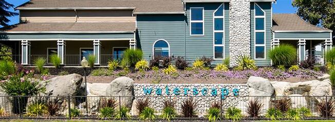 view of property sign at Waterscape, Fairfield, CA