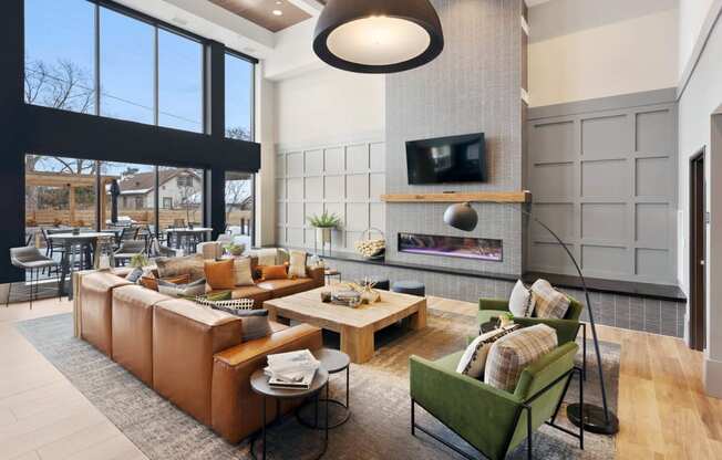 Clubroom at Millberry Apartments, St. Paul, MN 