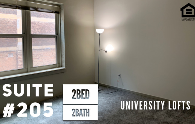 2 beds, 2 baths, 1,100 sqft, $1,665, Unit 205