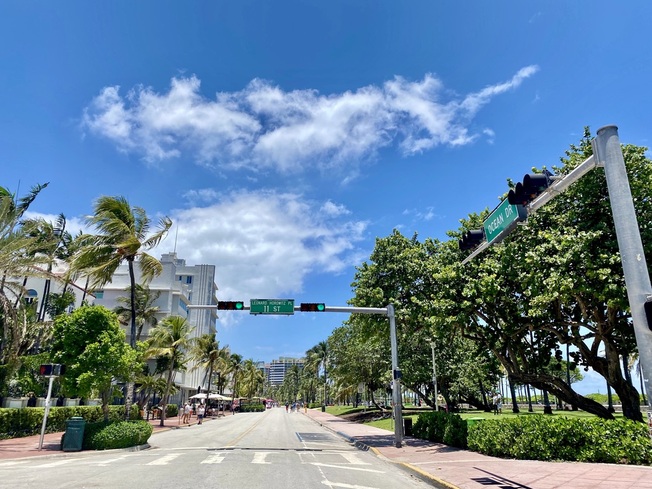 Ocean Drive in South Beach