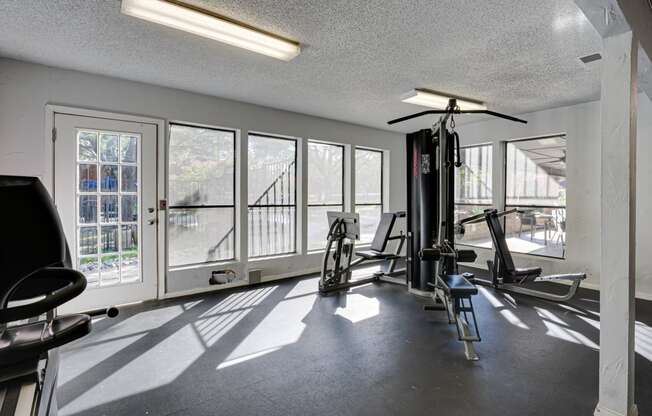 Fitness Center at Indian Creek Apartments, Carrollton, TX
