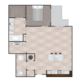 1 bed, 1 bath, 845 sqft, $1,503