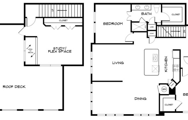 2 beds, 2 baths, 1,570 sqft, $2,664
