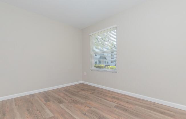 a close up of an empty room