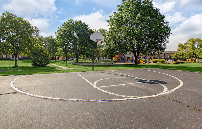 Basketball Court at Ashmore Trace